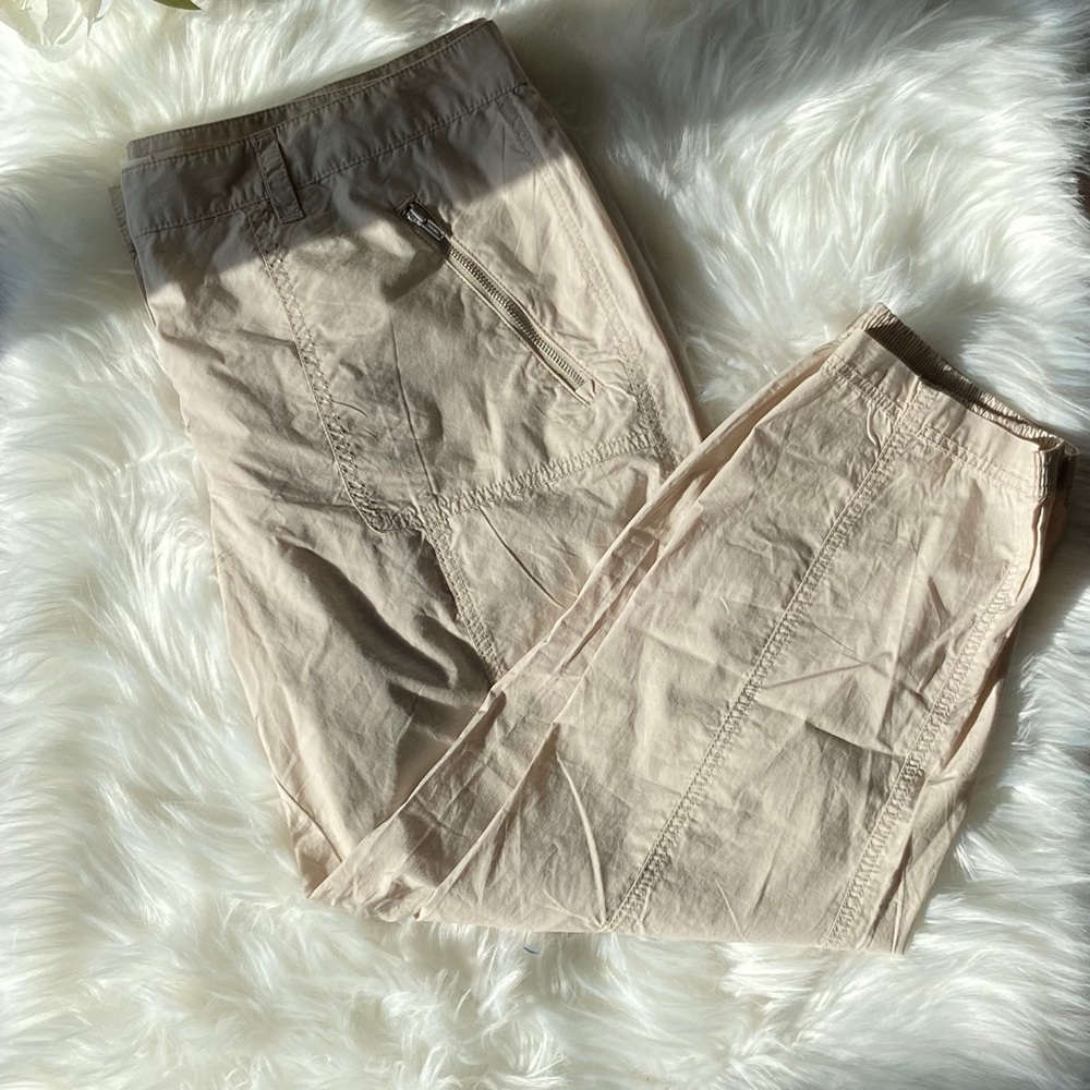 Loft Capris tan size 14